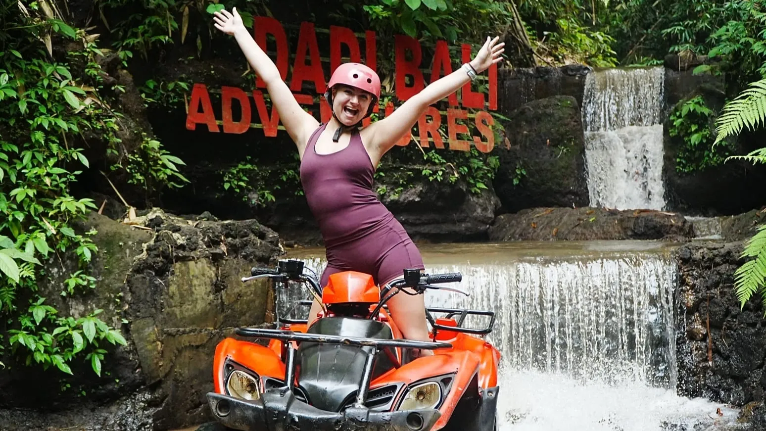 ATV Quad Bike with Long River Track Ubud Bali