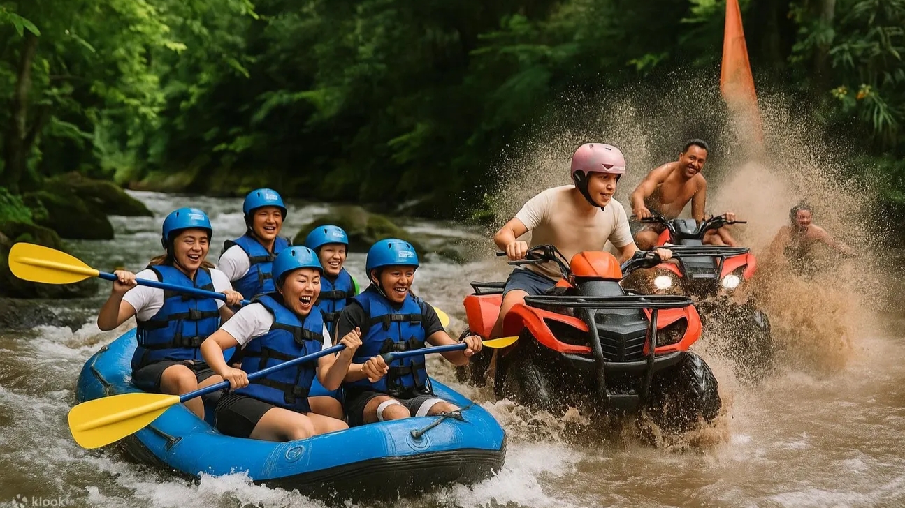 ATV Ride & White Water Rafting Combo Tour Tour