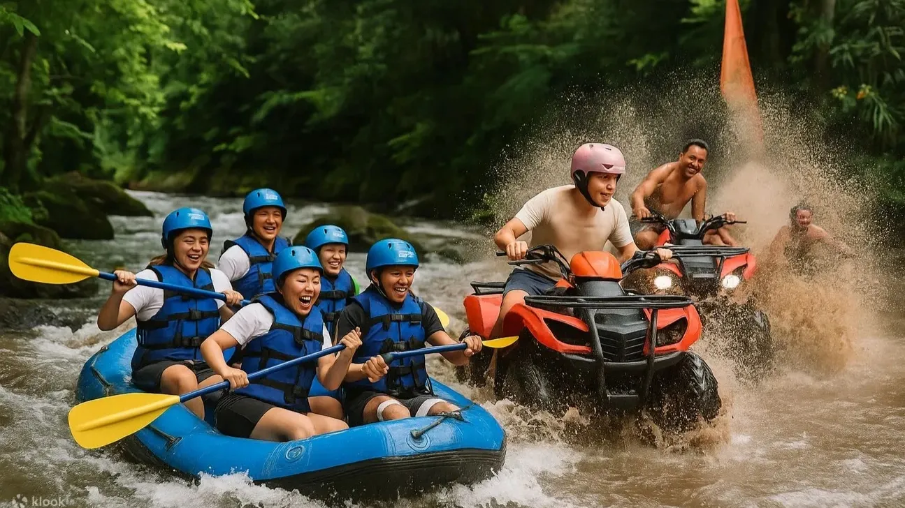 ATV Ride & White Water Rafting Combo Tour Tour