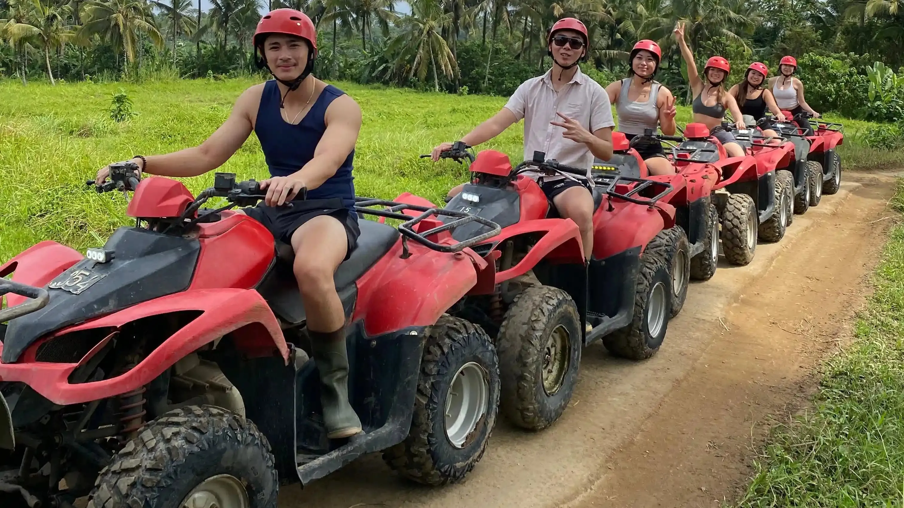 ATV Through Tunnel and Waterfall with Kuber Adventures
