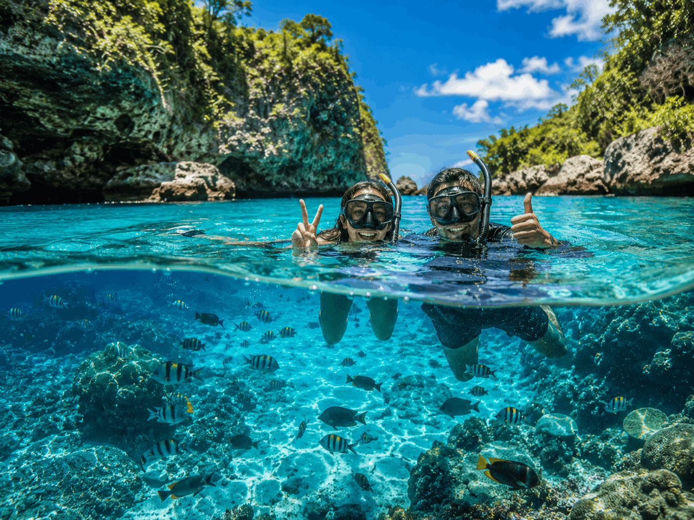 Blue Lagoon Snorkeling Adventure with Lunch & Transfer