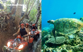 Jungle ATV Quad Bike + Blue Lagoon Snorkeling