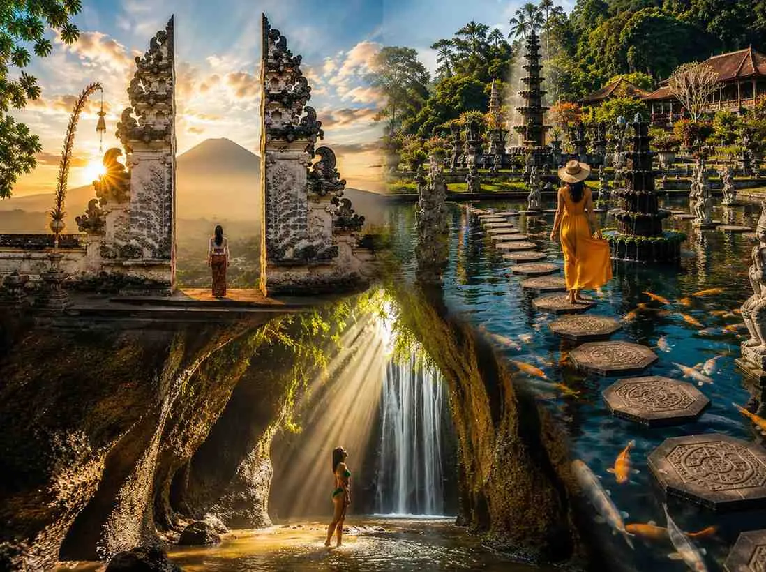 Bali East Sacred Trail – Lempuyang Temple, Tirta Gangga & Tukad Cepung Waterfall