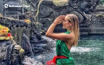 Purification at Tirta Empul Temple